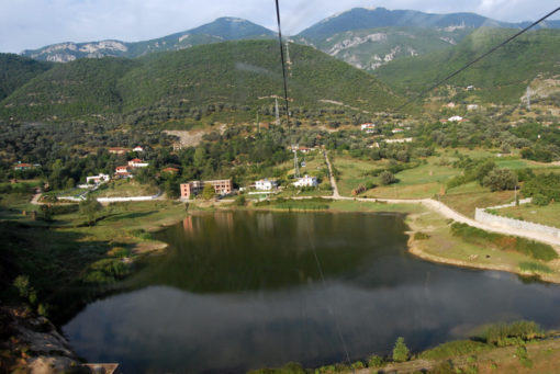 Tirana - Dalla funivia per il Monte Dajti
