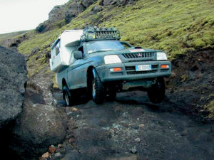 Islanda Toyota camper
