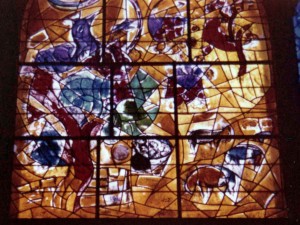 Israele 1976 Vetrata di Chagall