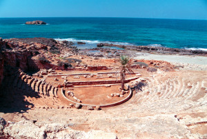 Libia Apollonia Teatro