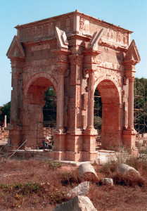 Libia Arco Settimio Severo a Leptis Magna
