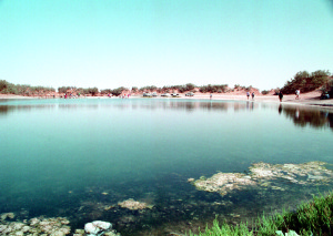Il lago di Mujazin.