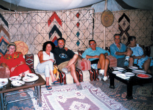 Cena all'Hotel Zenobia di Palmira 1997