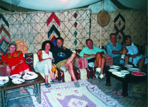 Palmyra Cena nella tenda beduina