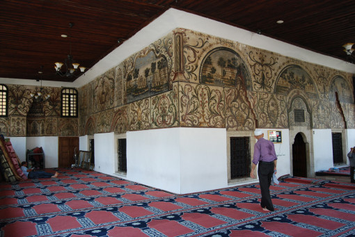 Tirana - I dipinti della Moschea Ethem Bey