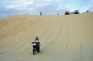 Tunisia Moto con dune